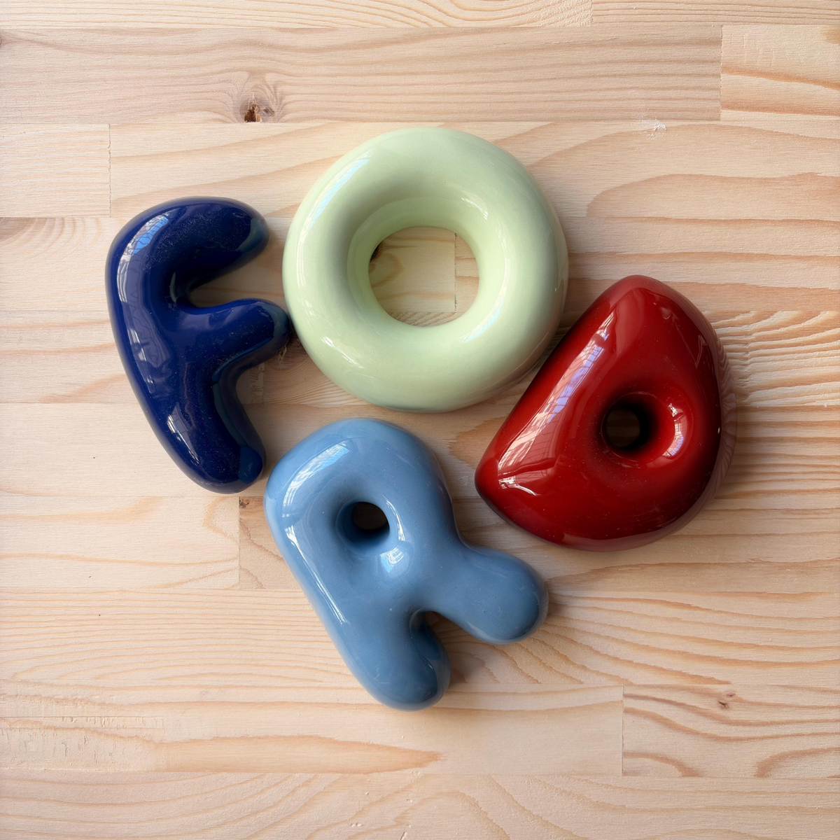 Custom Ceramic Bubble Letter | LA005
