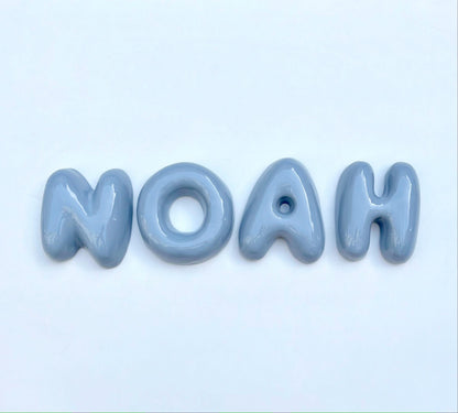 Handmade Custom Ceramic Bubble Letters