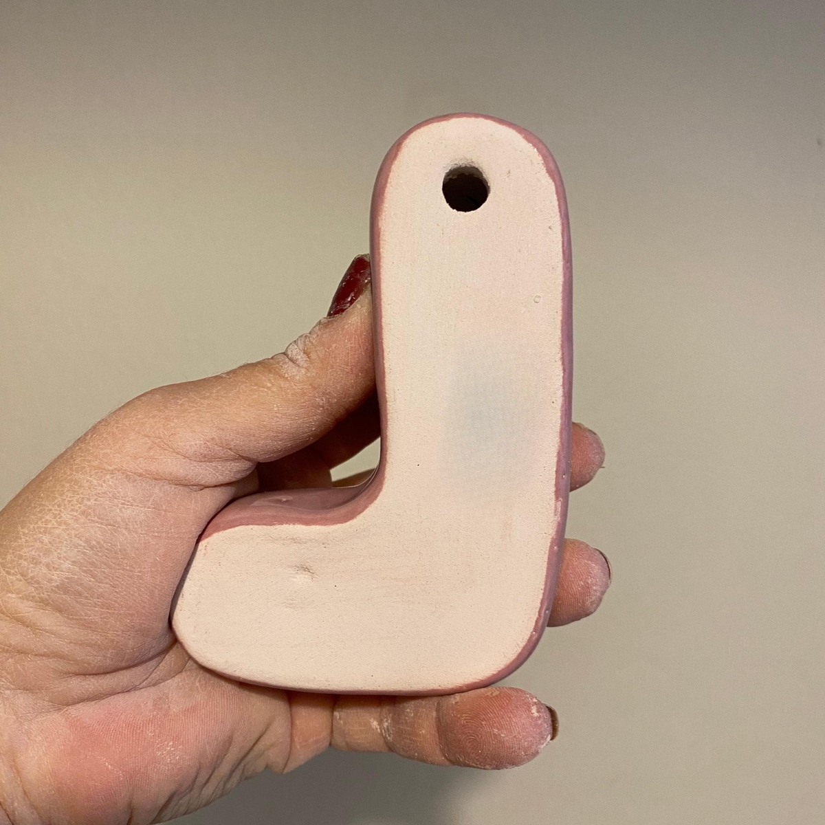 Handmade Custom Ceramic Letter | LA012
