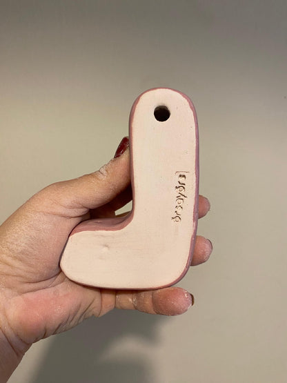 Handmade Custom Ceramic Letter