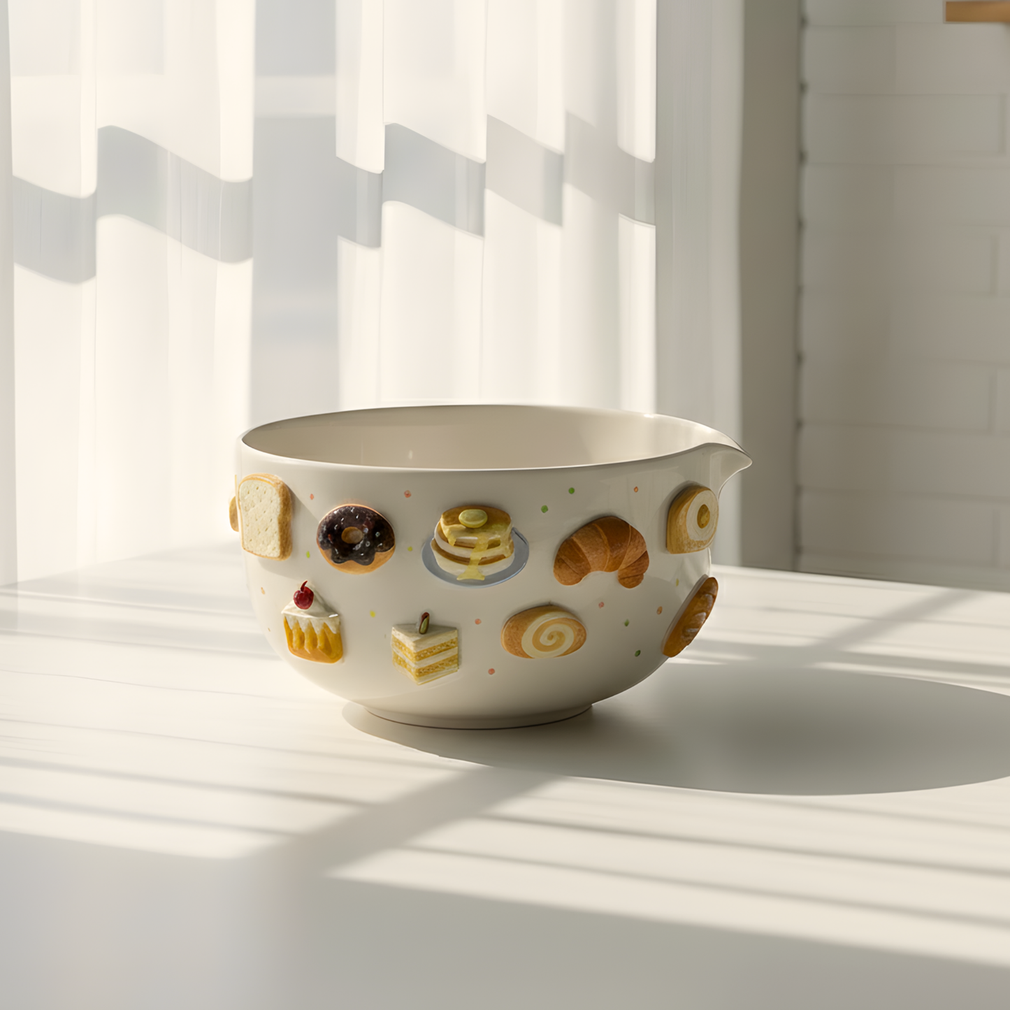 Cake Matcha Bowl | Handmade Matcha Bowl Set | LA035