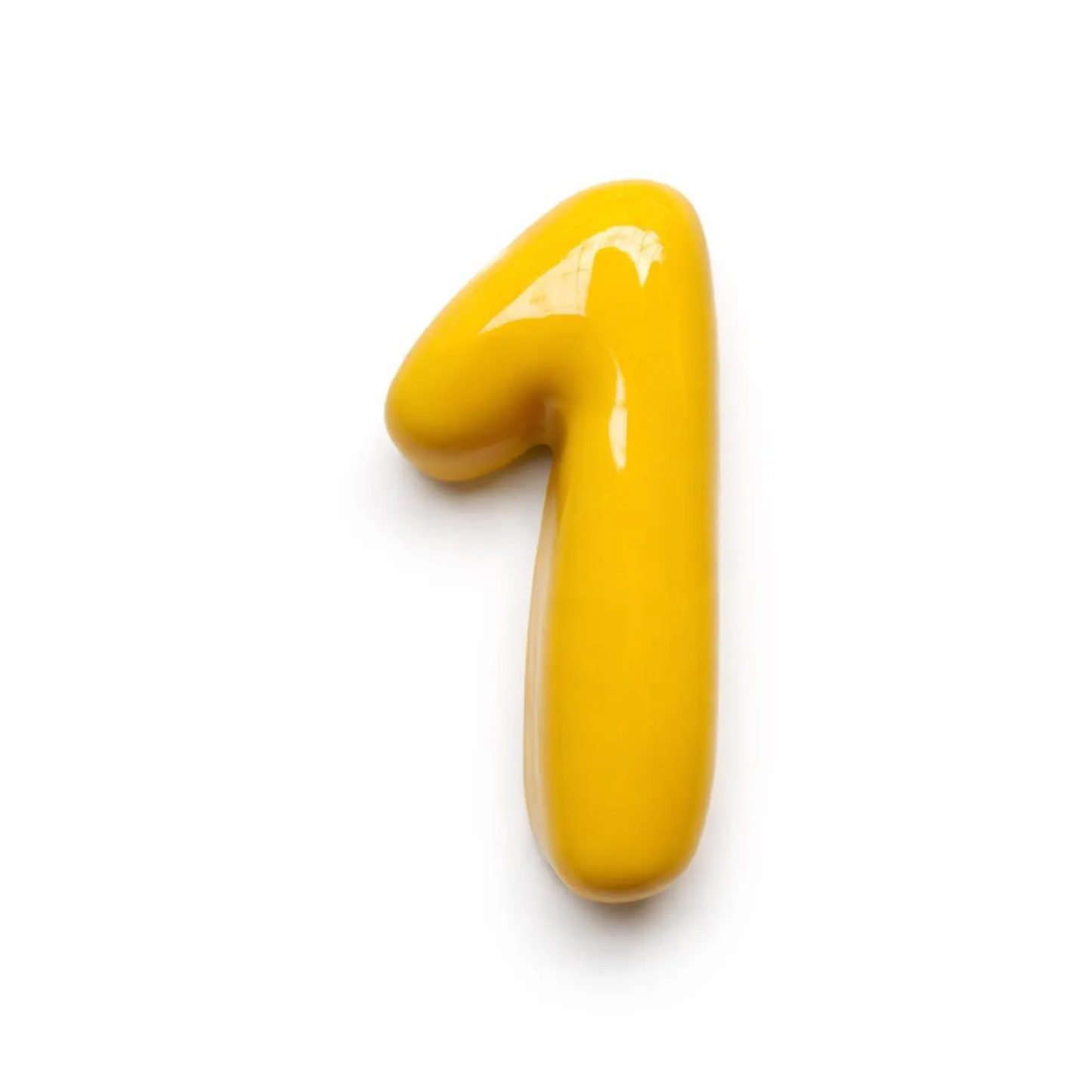 Personalized Ceramic Bubble Number – Handmade House Number Sign | LA017