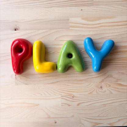 Custom Ceramic Bubble Letter