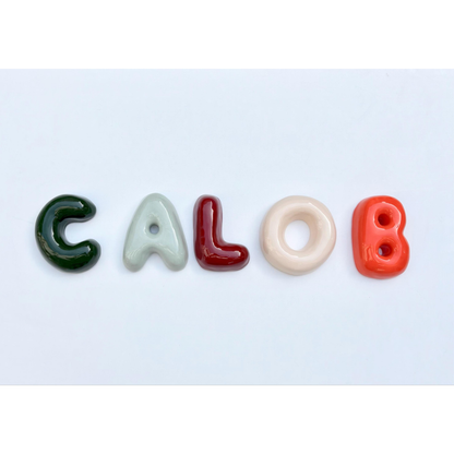 Handmade Custom Ceramic Bubble Letters | LA013