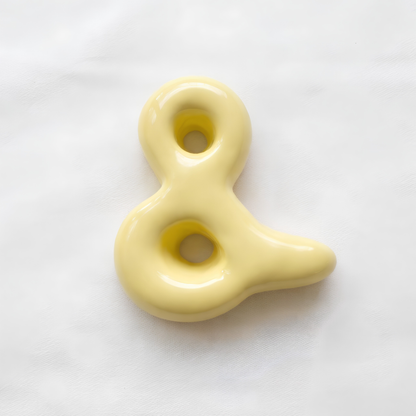 Handmade Custom Ceramic Bubble Letters | LA013