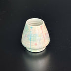 Handcrafted Pastel Sparkle Ceramic Matcha Bowl and Whisk Holder Set • HX40