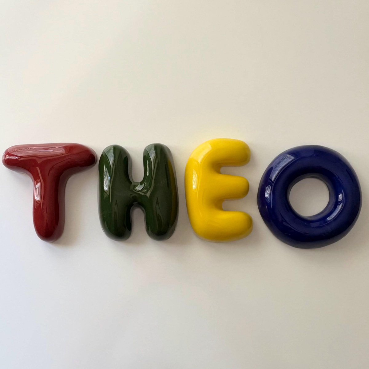 Handmade Custom Ceramic Letter | LA012