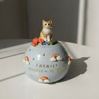 Pet urn Rainbow | Personalized Ceramic Keepsake | LA202