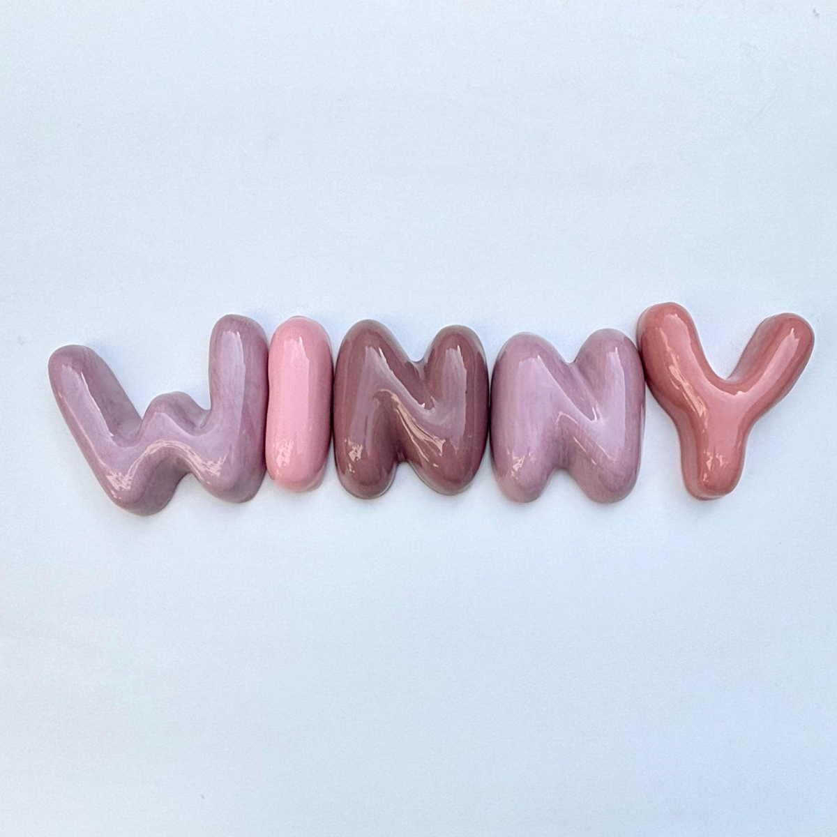 Handmade Custom Ceramic Bubble Letters | LA013