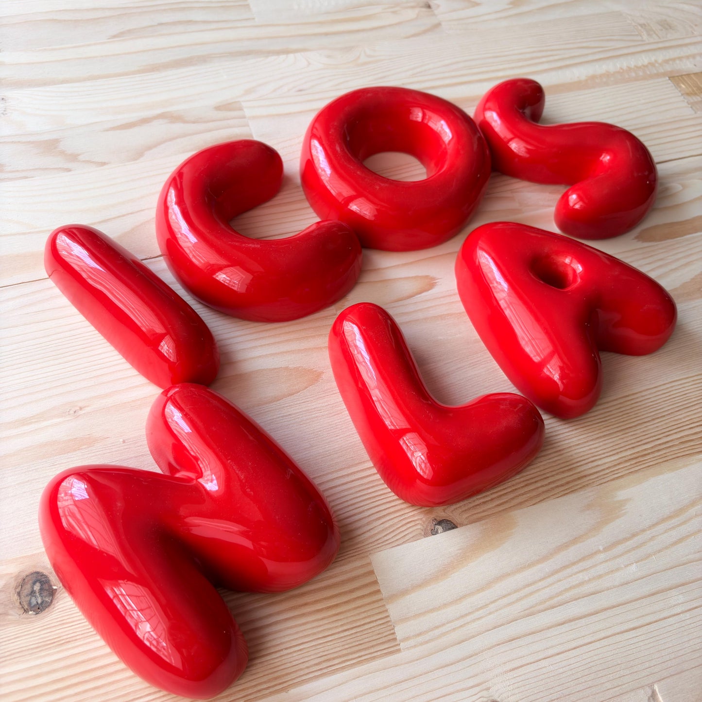 Handmade Ceramic Letter: Custom Wall Decor