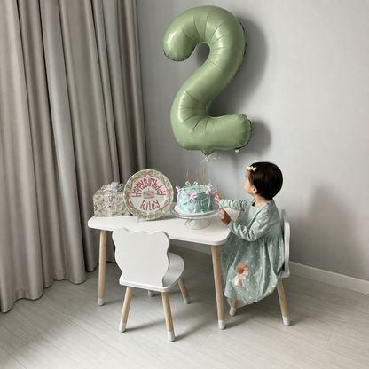 Personalized Green Birthday Plate, Custom Ceramic Birthday Dish, Green Gingham Pink Bow Plate, Girls Birthday Tradition Keepsake | B095