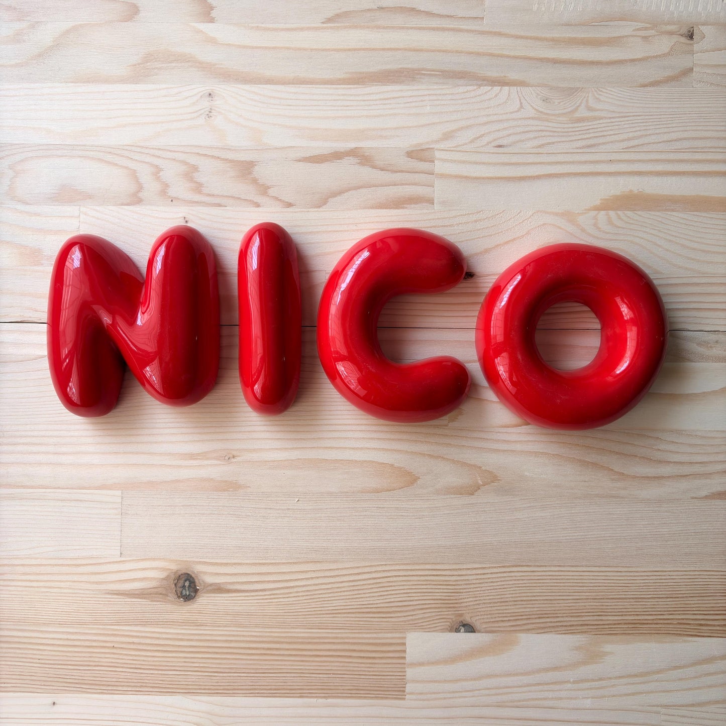 Handmade Ceramic Letter: Custom Wall Decor