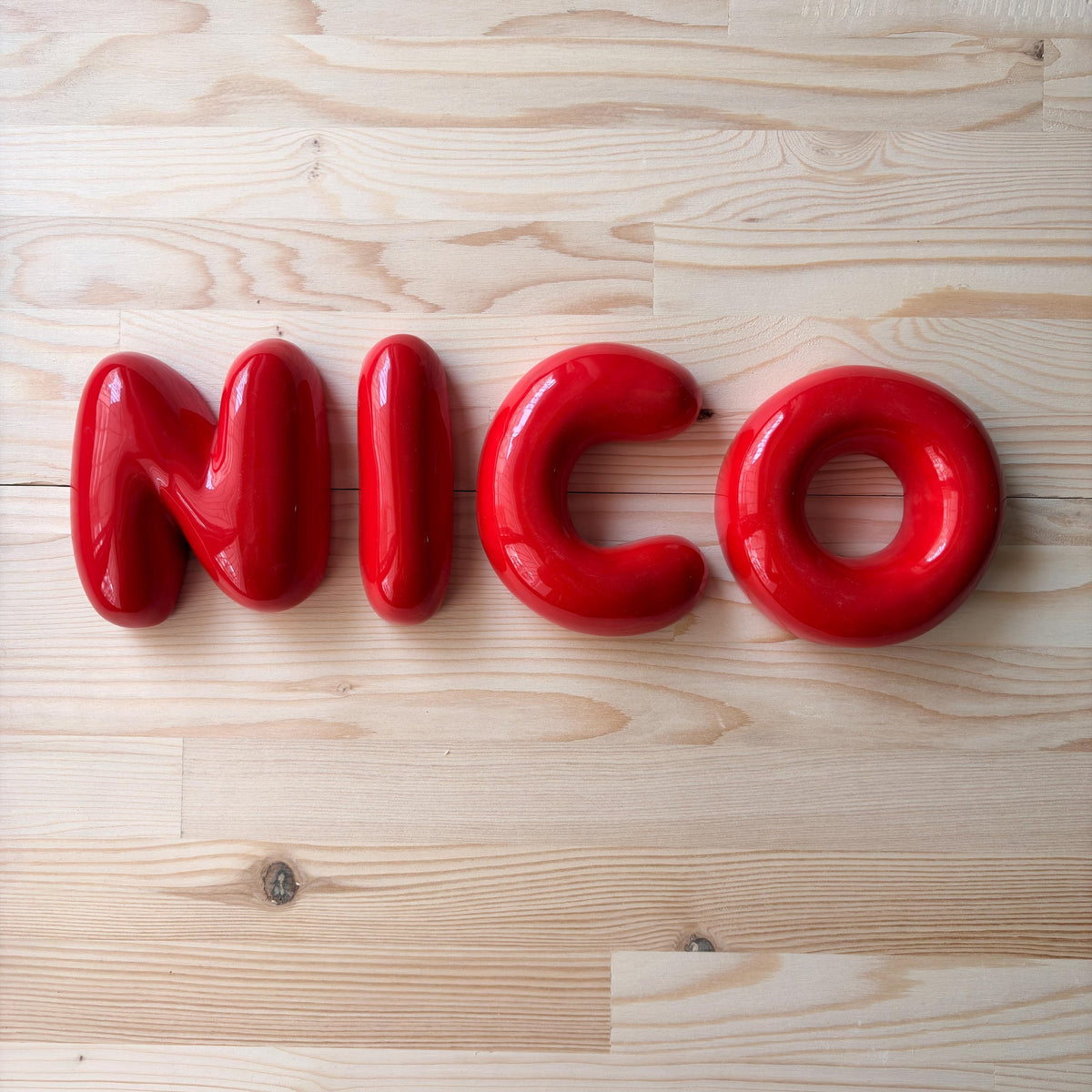 Handmade Ceramic Letter: Custom Wall Decor | LA004