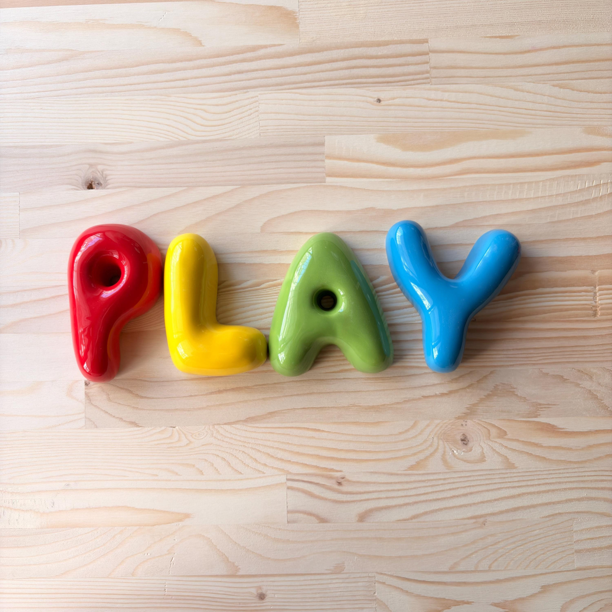 Custom Ceramic Bubble Letter | LA005