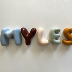 Handmade Custom Ceramic Letters-Personalized Ceramic Letter | LA008