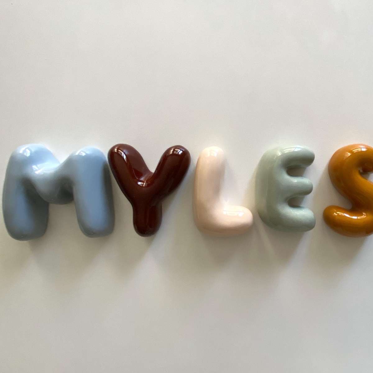 Handmade Custom Ceramic Letters-Personalized Ceramic Letter | LA008
