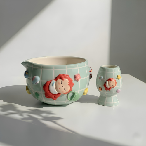 Ponyo Matcha Bowl | Handmade Ceramic Matcha Tea Set