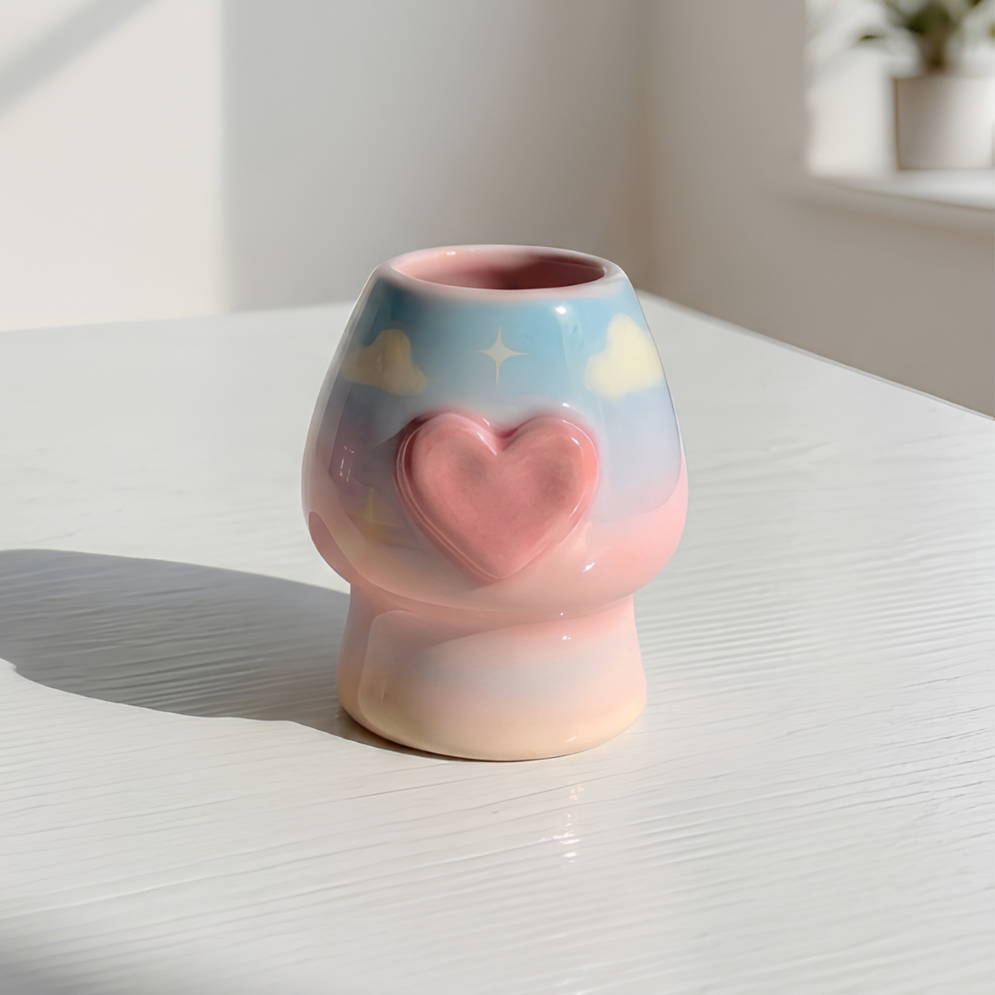 Ombré Kuromi Matcha Bowl | Handmade Ceramic Chawan | LA021