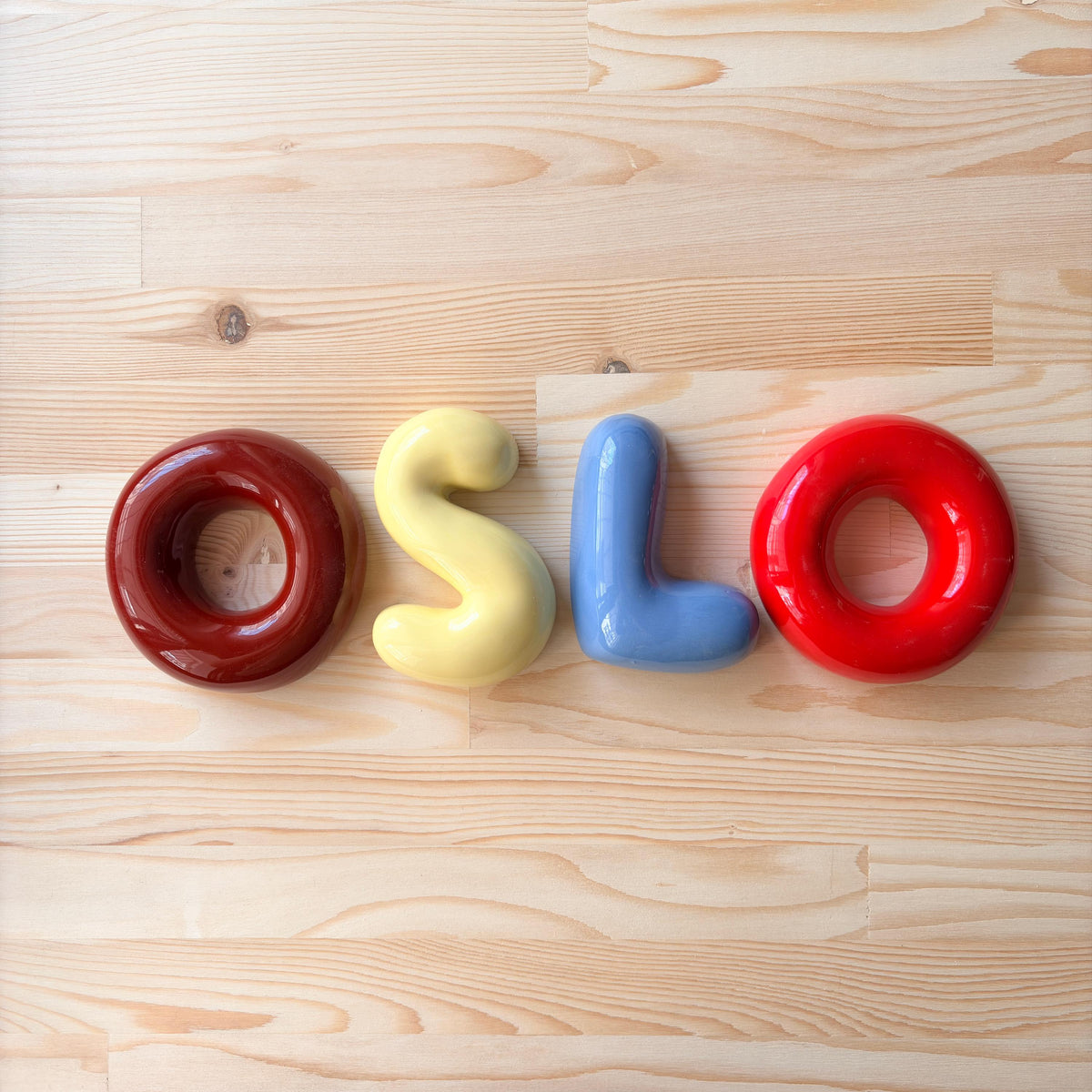 Handmade Ceramic Letter: Custom Wall Decor | LA004