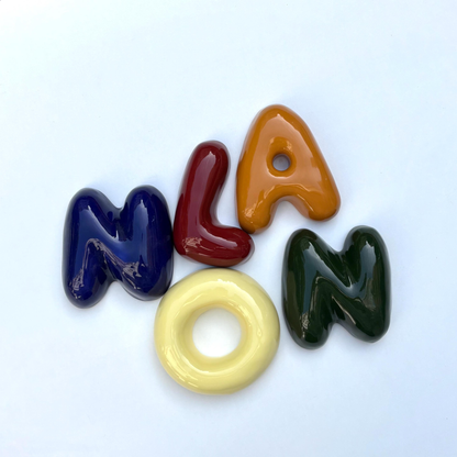Handmade Custom Ceramic Bubble Letters | LA013
