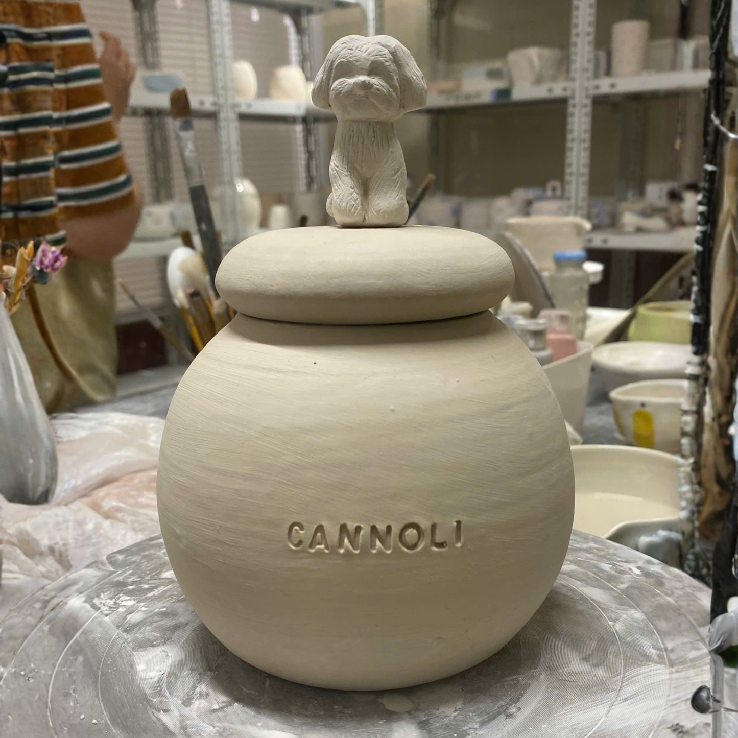 Custom Ceramic Order, Personalized Handbuilt Matcha Bowl, Custom Pottery Coffee Mug, Made to Order Whimsical Clay Gift, Pet Memorial • HX00