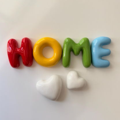 Handmade Custom Ceramic Letter | LA012