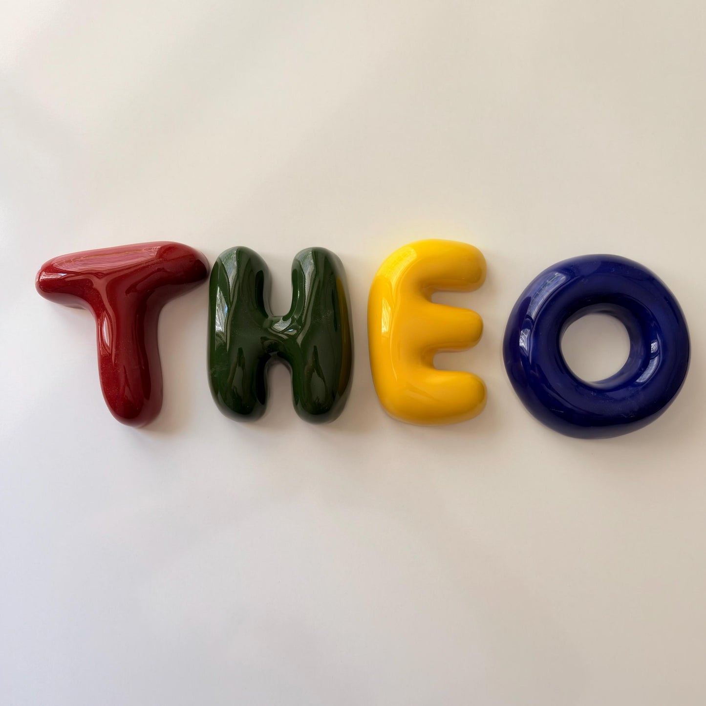 Handmade Ceramic Letter: Custom Wall Decor