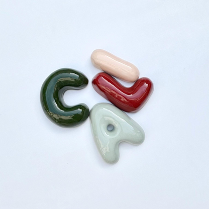 Handmade Custom Ceramic Bubble Letters | LA013