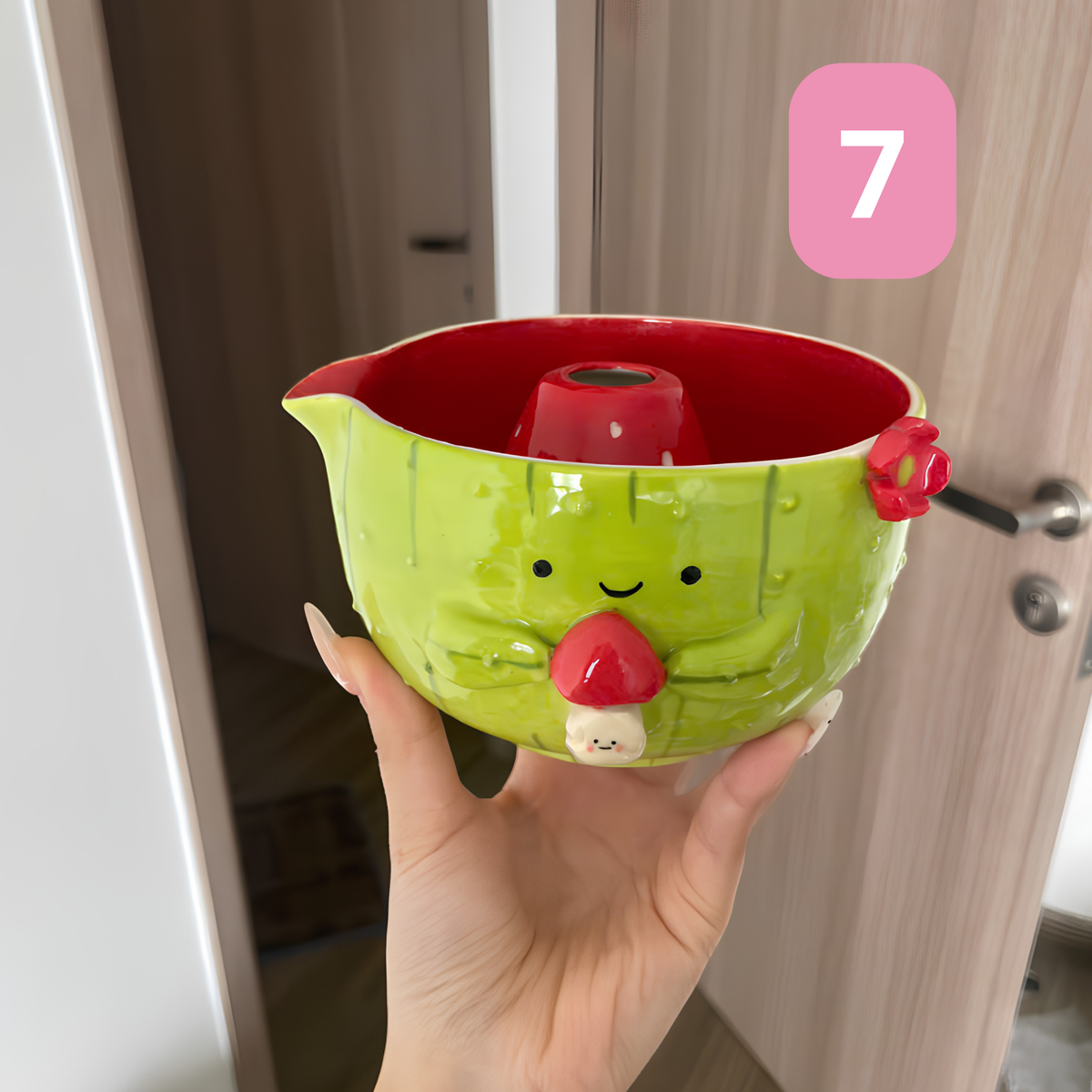 Handmade Matcha Tea Set Ready to Ship - Ceramic Matcha Bowl Set with Whisk Holder - Unique Tea Lover Gift - Birthday Gift - LA