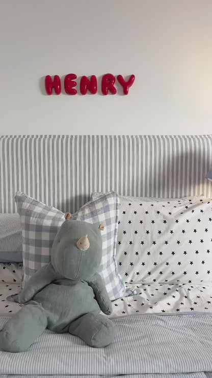 Handmade Custom Ceramic Letters,Personalized Baby Gift